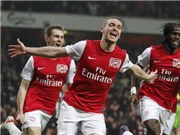 Bóng đá anh, ngoại hạng anh, lịch thi đấu euro 2012,  Arsenal leo lên vị trí thứ ba: Qua cơn bĩ cực...
